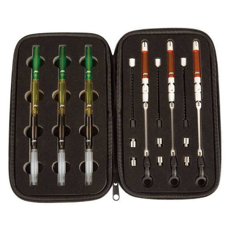 JRC Kurve Slim Indicator Set 3x Weiß Neon