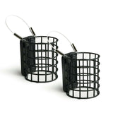 JVS Block Feederkorb Schwarz 28x34mm 20g/30g/40g - 2 Stück 40g