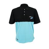 JVS Polo Shirt Schwarz Blau XXXL