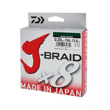 Daiwa J-Braid X8 300m Dunkelgrün – 8-fach geflochtene Japan-Schnur