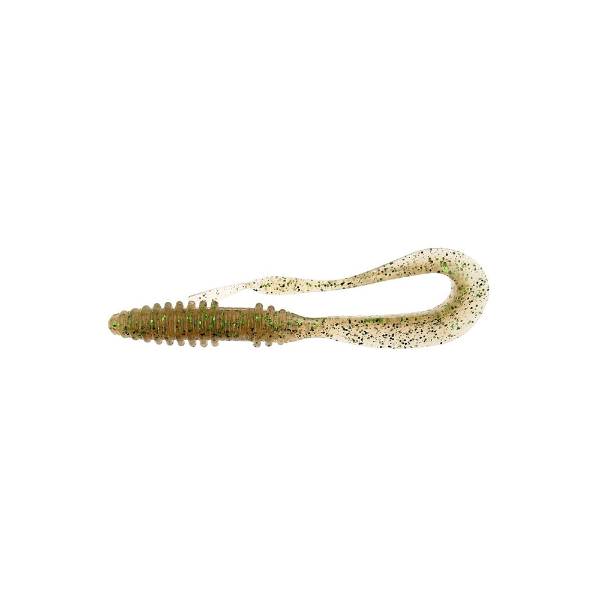 Keitech Mad Wag Mini Gummifisch 8,89 cm Sahara Olive Flake