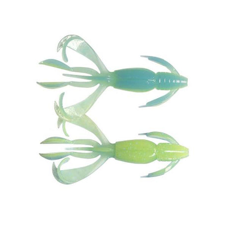 Keitech Crazy Flapper Gummikrebs 7,11 cm LT Electric Chart