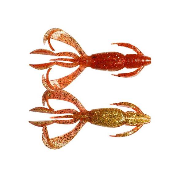 Keitech Crazy Flapper Gummikrebs 7,11 cm LT Red Gold