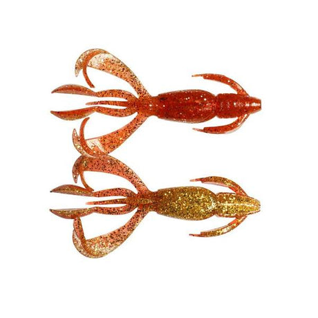 Keitech Crazy Flapper Gummikrebs 7,11 cm LT Red Gold