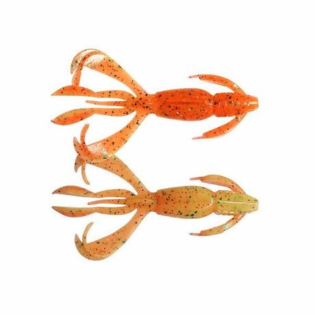 Keitech Crazy Flapper Gummikrebs 7,11 cm LT Fire Chart