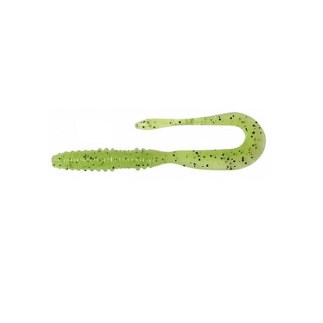 Keitech Mad Wag Mini Gummifisch 8,89 cm LT Lime Pepper