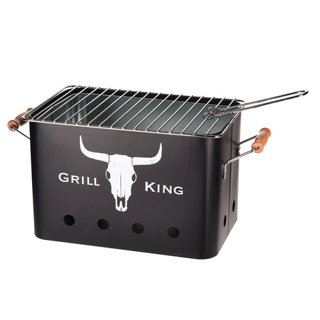 Eurocatch Outdoor BBQ Rechteck Mattschwarz