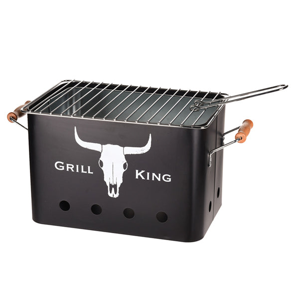 Eurocatch Outdoor BBQ Rechteck Mattschwarz