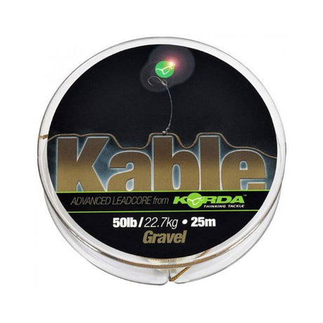 Korda Kable Leadcore Gravel 25m