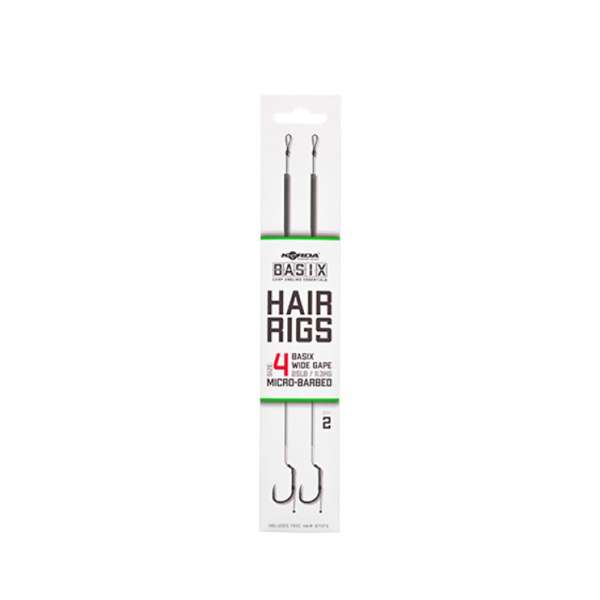 Korda Basix Hair Rigs Wide Gape Unterlinie 4