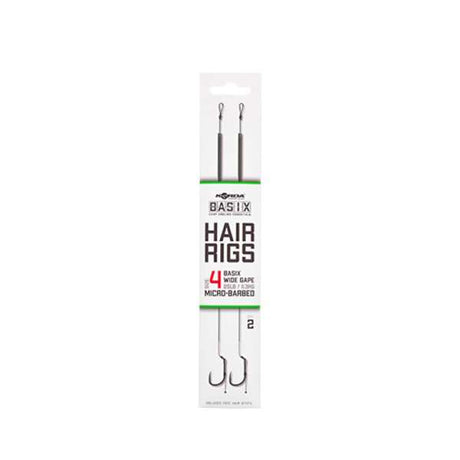 Korda Basix Hair Rigs Wide Gape Unterlinie 4