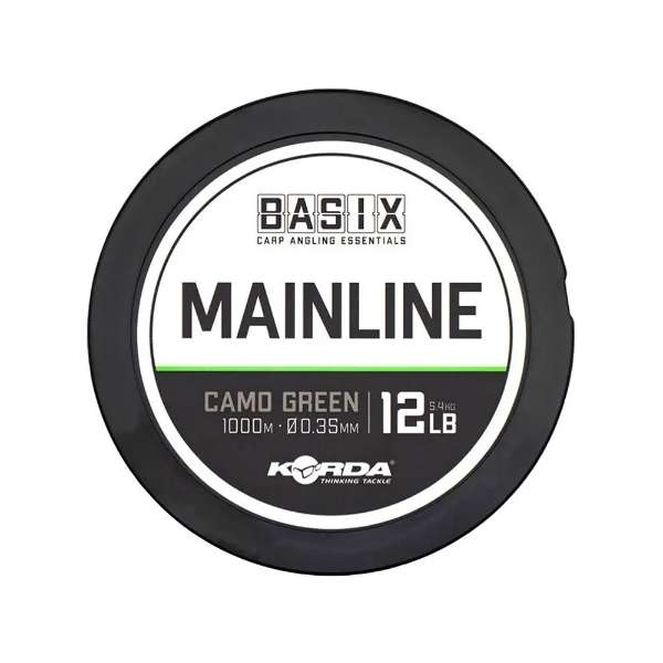 Korda Basix Mainline Nylon 1000m 0.35mm