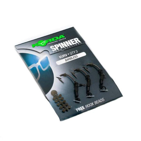Korda Spinner Hook Sections Kurv Barbless 3 Stk.