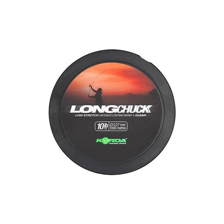 Korda LongChuck Clear Angelschnur 4,5 kg 0,27 mm 1000 Meter