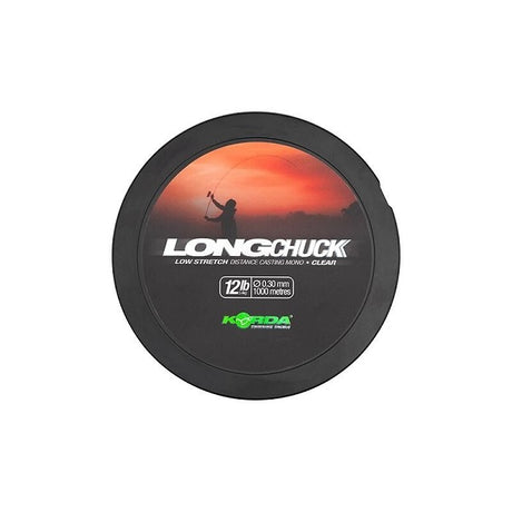 Korda LongChuck Clear Angelschnur 5,4 kg 0,30 mm 1000 Meter
