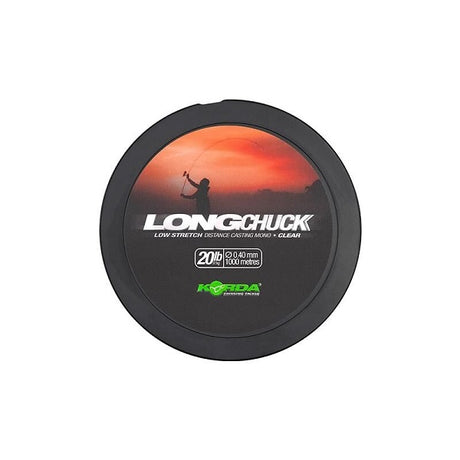 Korda LongChuck Clear Angelschnur 9,1 kg 0,40 mm 1000 Meter