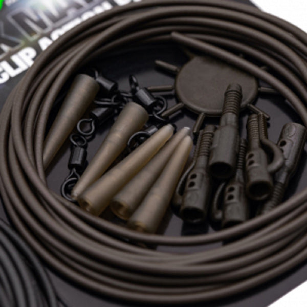 Korda Dark Matter Lead Clip Action Pack | Weed
