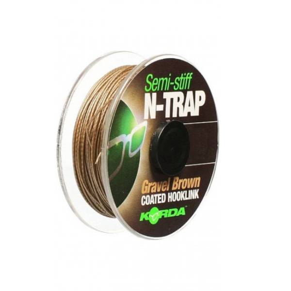 Korda N-Trap Semi Stiff Vorfachmaterial 20m