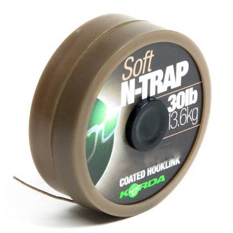 Korda N-TRAP Soft Vorfachmaterial Silt 13,6 kg 20m
