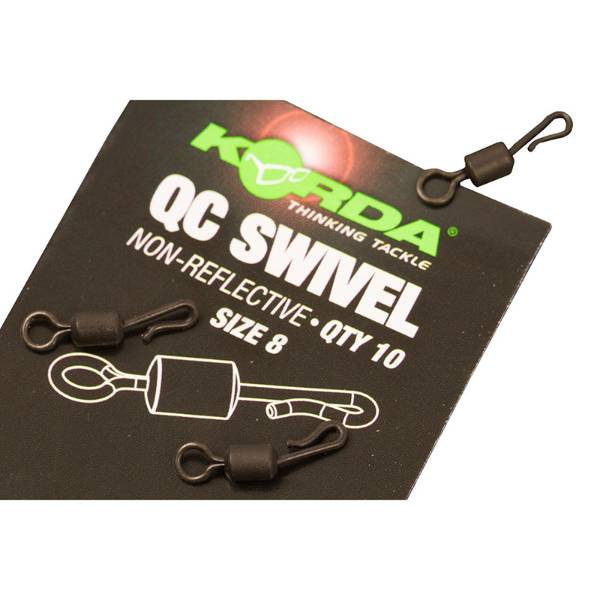 Korda Schnellwechselwirbel Größe 8
