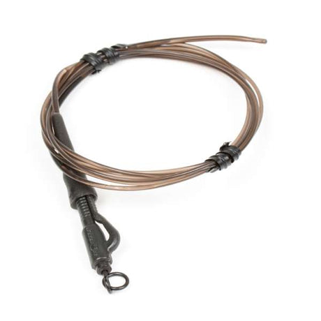 Korda Camouflage-Vorfächer + Hybrid-Leadclip | Silberbraun | 40 Pfund