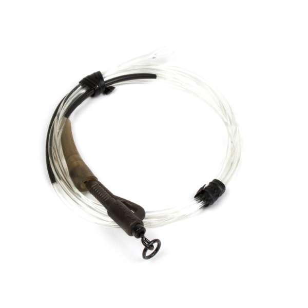 Korda Camouflage-Vorfächer + Hybrid-Leadclip | Transparent | 40 Pfund
