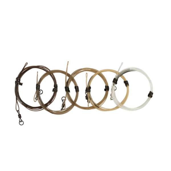 Korda Dark Matter Leader Ring Swivel Weed 50cm