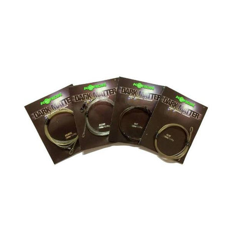 Korda Dark Matter Leader Ring Swivel Weed 50cm