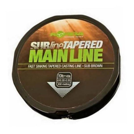 Korda Subline Tapered Mainline Braun 0.33-0.50mm