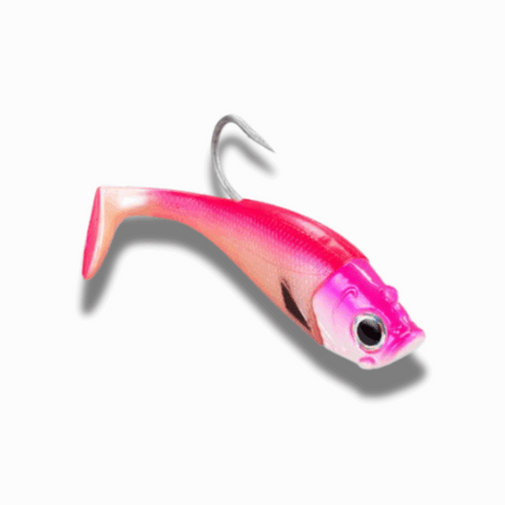 Team Deep Sea Saltwater Jig Shad Fluo Pink Hostess 180g 16cm