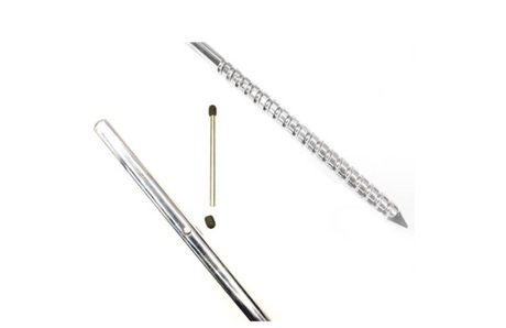 X2 Massive Angelschirm-Bodenpflock/Schirmstange 90cm