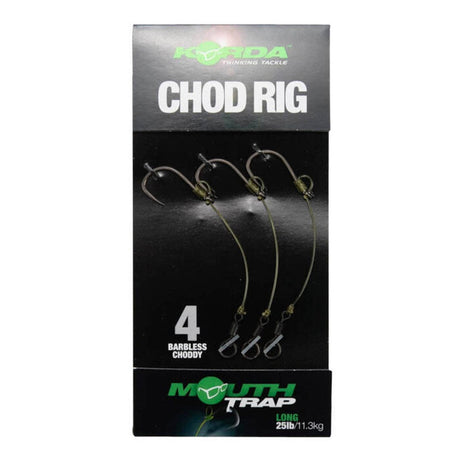 Korda Chod Rig Kurz mit Widerhaken Größe 8