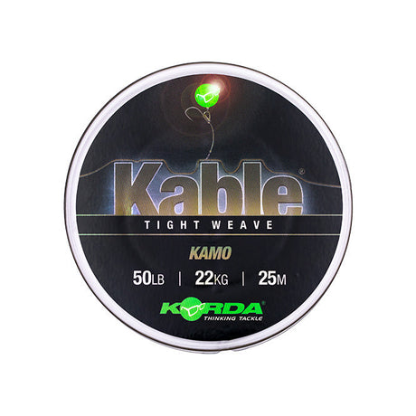 Korda Kable Tight Weave Weed Kamo 7m