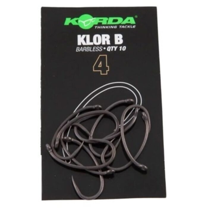 Korda Klor Barbless Angelhaken Gr. 4