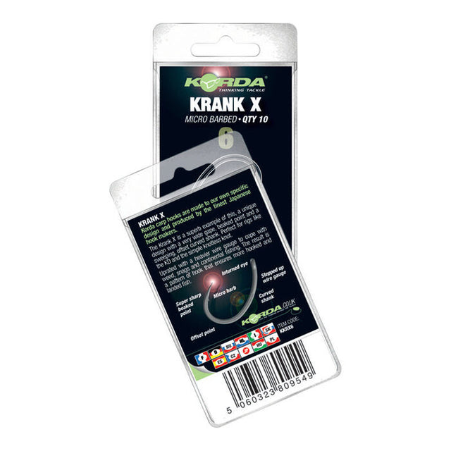 Korda Krank X Angelhaken Gr. 1