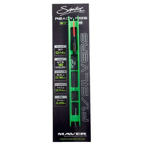 Maver Signature S7 Ready Rig F1 Silvers 0.6g