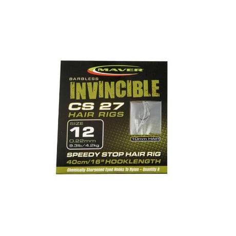 Maver Invincible CS27 Speedy Stop Hair Rig 0.18mm Gr. 16