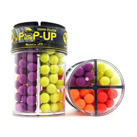 Martin SB 4-in-1 Xtra Range Fluor | Pop-Ups | 10mm | 55g Lila Orange Rot Gelb