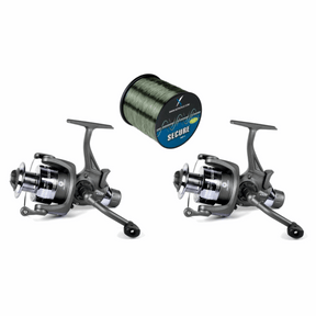 X2 Helius Runner Freilaufrollen 2er Set mit Schnur