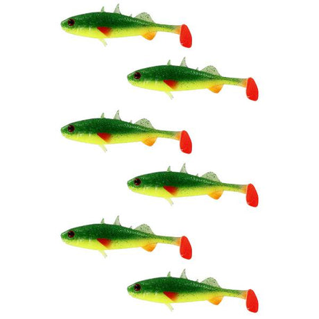 Westin Stanley Stickleback Shadtail 5.5cm Fireflake