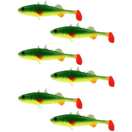 Westin Stanley Stickleback Shadtail 7.5cm Fireflake
