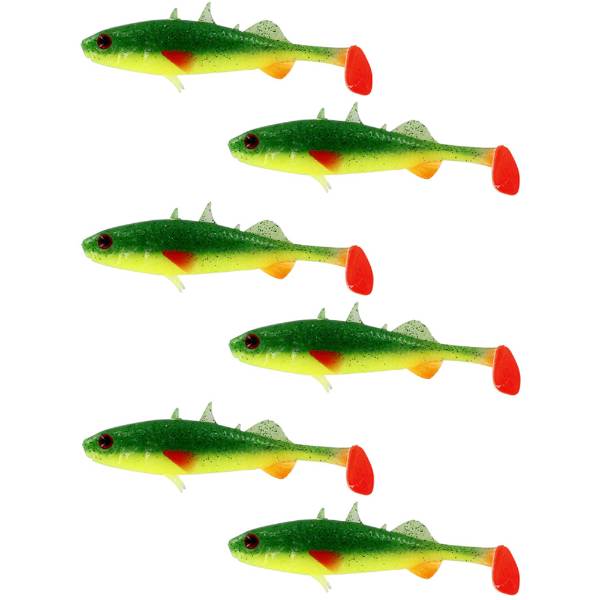 Westin Stanley Stickleback Shadtail 7.5cm Fireflake