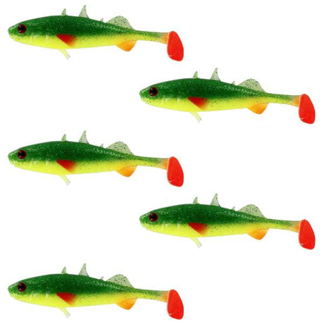 Westin Stanley Stickleback Shadtail 9cm Fireflake