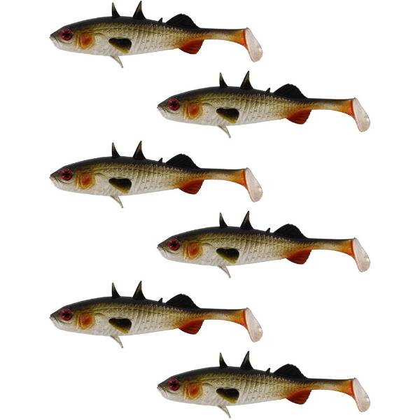 Westin Stanley Stickleback Shadtail 7.5cm Lively Roach