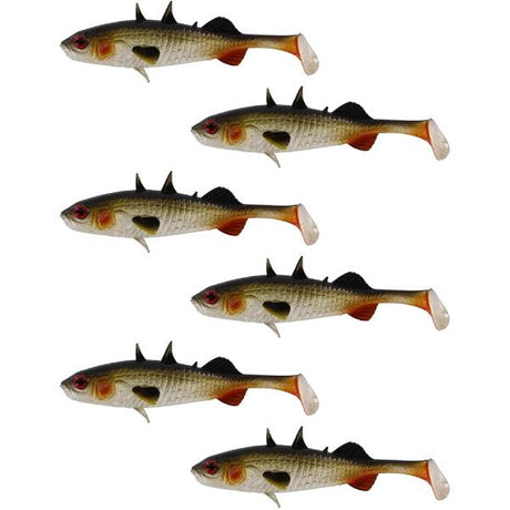 Westin Stanley Stickleback Shadtail 7.5cm Lively Roach