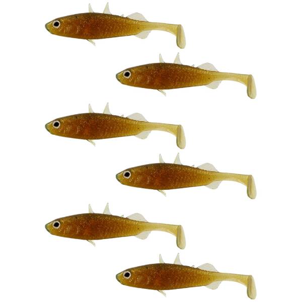 Westin Stanley Stickleback Shadtail 5.5cm Mot. Gold