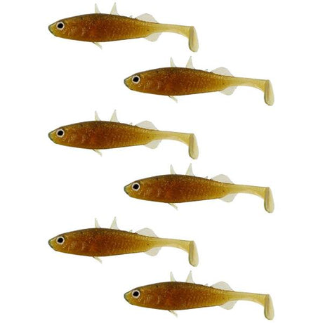 Westin Stanley Stickleback Shadtail 5.5cm Mot. Gold