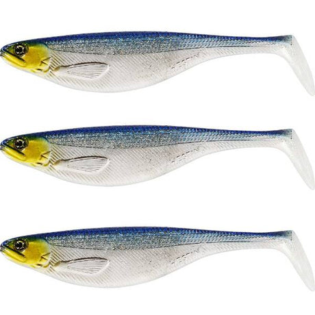 Westin ShadTeez Slim | 10cm | 6g | 3 Stk. Blue Headlight