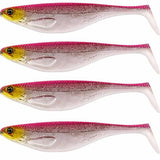 Westin ShadTeez Slim | 7,5cm | 3g | 4 Stk. Pink Headlight