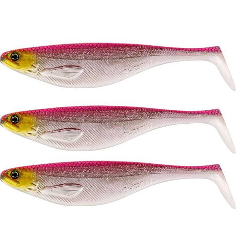 Westin ShadTeez Slim | 10cm | 6g | 3 Stk. Pink Headlight